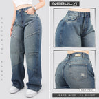 Jeans Wide Leg Rígido 7204