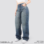 Jeans Wide Leg Rígido 7204
