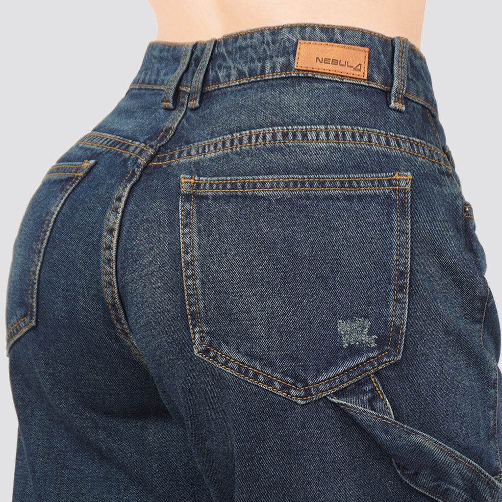 Jeans Wide Leg Rígido 7205
