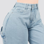 Jeans Wide Leg Rígido 7206