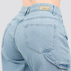 Jeans Wide Leg Rígido 7206