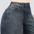 Jeans Wide Leg Rígido 7208