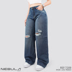 Jeans Wide Leg Rígido 7209