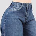 Jeans Wide Leg Rígido 7210