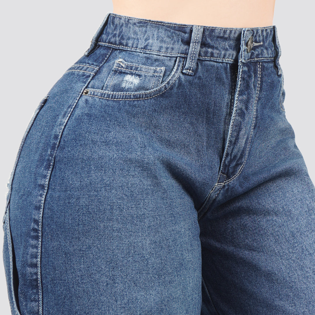 Jeans Wide Leg Rígido 7210