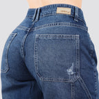 Jeans Wide Leg Rígido 7210