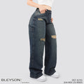 Jeans Cargo Wide Leg Rígido Tiro Alto 8210